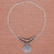 Silver beaded pendant necklace, 'Hill Tribe Charm' - Thai Hill Tribe Style 950 Silver Pendant Necklace (image 2b) thumbail