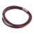 Leather strand bracelet, 'Mighty Strength in Brown' - Leather Strand Bracelet in Brown from Thailand (image 2d) thumbail