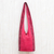 Cotton shoulder bag, 'Passionate for Pink' - Fuchsia and Cerise Color Block 100% Cotton Shoulder Bag thumbail