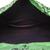 Bolso bandolera de algodón - Bolso de hombro 100 % algodón con motivo floral y enredadera verde primavera