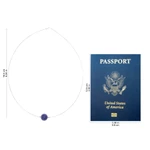 Lapis lazuli pendant necklace, 'Modern Mood' - Lapis Lazuli Modern Pendant Necklace from Thailand