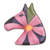 broche de cerámica - Broche poni de cerámica multicolor