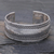 Sterling silver cuff bracelet, 'Bright Journey' - Sterling Silver Cuff Bracelet from Thailand