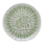 Small celadon ceramic plate, 'Elephant Nurture' - Hand Crafted Elephant Motif Celadon Ceramic Plate (image 2a) thumbail