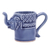 Taza de cerámica celadón - Taza elefante de cerámica azul celadón
