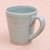 Celadon ceramic mug, 'Just For You' - Adorable Celadon Ceramic Kitty Mug (image 2b) thumbail
