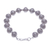 Silver beaded bracelet, 'Karen Whorl' - Spiral Beaded 950 Silver Bracelet (image 2d) thumbail