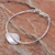 Silver beaded pendant bracelet, 'Lucid Dream' - 950 Silver Beaded Pendant Bracelet from Thailand (image 2) thumbail