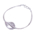 Silver beaded pendant bracelet, 'Lucid Dream' - 950 Silver Beaded Pendant Bracelet from Thailand (image 2c) thumbail