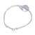 Silver beaded pendant bracelet, 'Lucid Dream' - 950 Silver Beaded Pendant Bracelet from Thailand (image 2e) thumbail