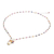 Multi-gemstone pendant necklace, 'Sweet Serendipity' - Multi-Gemstone Pendant Necklace with 24k Gold Plating