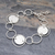 Silver link bracelet, 'Outer Galaxy' - Contemporary 950 Silver Link Bracelet (image 2) thumbail
