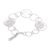 Silver link bracelet, 'Outer Galaxy' - Contemporary 950 Silver Link Bracelet (image 2d) thumbail