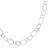 Long silver link necklace, 'Lanna Links' - Extra Long 950 Silver Hammered Link Necklace (image 2e) thumbail