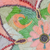 Wandbehang aus Baumwollbatik - Einzigartiger Wandbehang mit Batik-Blumenmuster aus Baumwolle
