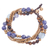 Sodalite and tiger's eye beaded bracelet, 'Bohemian Melange' - Sodalite and Tiger's Eye Beaded Bracelet from Thailand (image 2c) thumbail