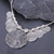 Silver pendant necklace, 'Mesmerizing Medallion' - Dramatic Thai Hill Tribe 950 Silver Pendant Necklace (image 2b) thumbail