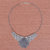 Silver pendant necklace, 'Mesmerizing Medallion' - Dramatic Thai Hill Tribe 950 Silver Pendant Necklace (image 2c) thumbail