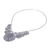 Silver pendant necklace, 'Mesmerizing Medallion' - Dramatic Thai Hill Tribe 950 Silver Pendant Necklace (image 2f) thumbail