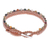Agate beaded macrame bracelet, 'Marquee in Buff' - Buff Macrame Bracelet with Agate and Glass Beads (image 2d) thumbail