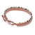 Agate beaded macrame bracelet, 'Marquee in Buff' - Buff Macrame Bracelet with Agate and Glass Beads (image 2e) thumbail