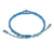 Amethyst macrame bracelet, 'Bohemian Chic' - Macrame Bracelet with Amethyst Bead Pendant (image 2d) thumbail