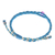 Amethyst macrame bracelet, 'Bohemian Chic' - Macrame Bracelet with Amethyst Bead Pendant (image 2e) thumbail