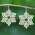 Beaded dangle earrings, 'Unique Creation in Green' - Green Beaded Dangle Earrings from Thailand thumbail