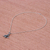 Marcasite pendant necklace, 'Turtle Ride' - Sterling Silver and Marcasite Turtle Pendant Necklace (image 2c) thumbail