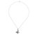 Marcasite pendant necklace, 'Turtle Ride' - Sterling Silver and Marcasite Turtle Pendant Necklace (image 2e) thumbail