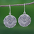 Sterling silver dangle earrings, 'Sunnyside Karen' - Sterling Silver Dangle Earrings Abstract Sun