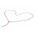 Cultured pearl Y-necklace, 'Beautiful Frond in Pink' - Pink Cultured Pearl Y-Necklace with Cubic Zirconia (image 2f) thumbail