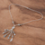 Silberne Y-Halskette - Karen Silver Charm Y-Halskette Land- und Meerestiere
