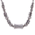 Silver beaded necklace, 'Tribal Karen' - 950 Karen Hill Tribe Silver Bead Necklace (image 2a) thumbail