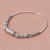 Silver beaded necklace, 'Tribal Karen' - 950 Karen Hill Tribe Silver Bead Necklace (image 2c) thumbail
