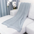 Cotton throw blanket, 'Grey Comfort' - All Cotton Throw Blanket in Grey from Thailand thumbail