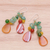 Multi-gemstone dangle earrings, 'Candy Mood' - Multi-gemstone Dangle Earrings on Sterling Silver Hooks (image 2b) thumbail