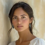 Cultured pearl beaded earrings, 'Aurora Borealis' - Blue-Green Gemstone Cluster Dangle Earrings