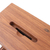 Teak wood cellphone speaker, 'Retro Sound' - Retro Style Teak Wood Cellphone Speaker