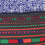 Umhängetasche aus Baumwolle - Umhängetasche aus Hmong-Baumwolle mit aufgesetzter Reißverschlusstasche