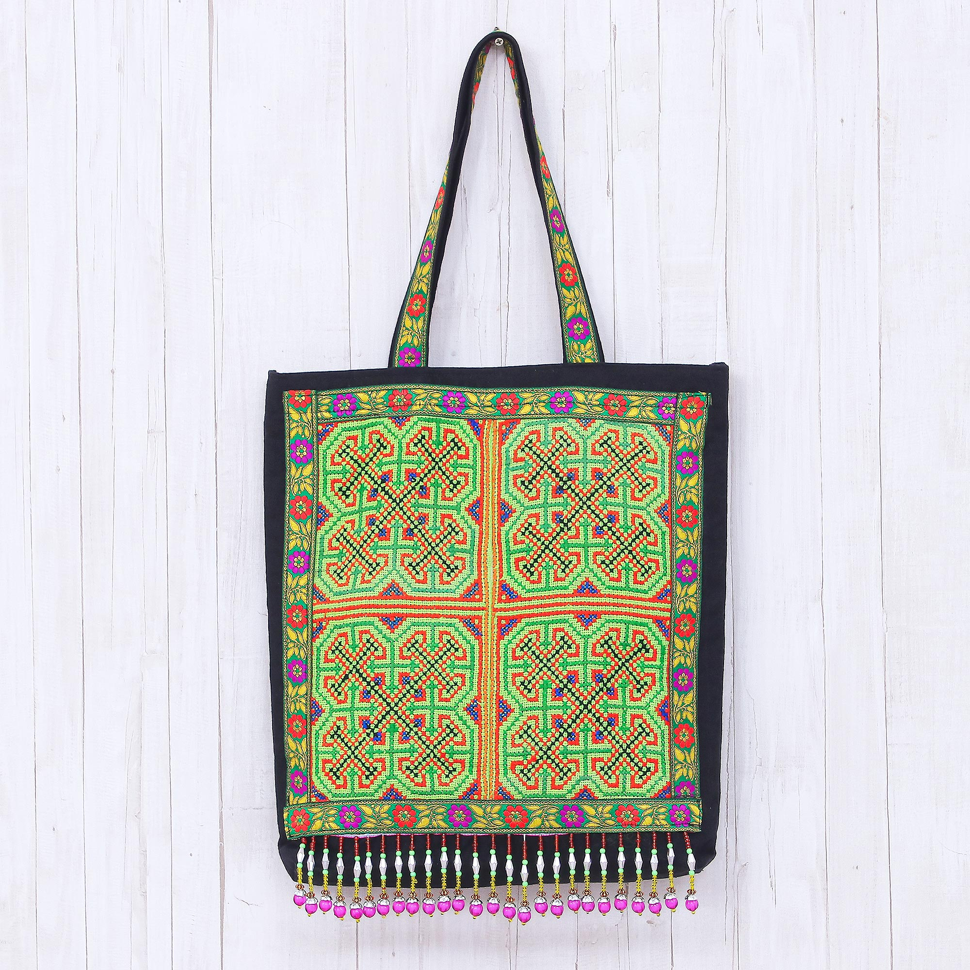 The Gwen Satchel Bag 30cm / Bright Green