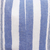 Cotton hobo shoulder bag, 'Vacation Sky' - Blue and White Striped Cotton Hobo Handbag (image 2c) thumbail