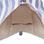 Cotton hobo shoulder bag, 'Vacation Sky' - Blue and White Striped Cotton Hobo Handbag (image 2d) thumbail