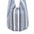 Cotton hobo shoulder bag, 'Blue Mood' - Blue and White Striped Cotton Hobo Handbag (image 2b) thumbail