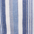 Cotton hobo shoulder bag, 'Blue Mood' - Blue and White Striped Cotton Hobo Handbag (image 2c) thumbail