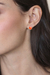 Gold plated carnelian button earrings, 'Fiery Night' - Gold Plated Sterling Silver Carnelian Button Earrings (image 2j) thumbail