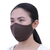 Linen blend face masks, 'Cooler Days' (pair) - Set of 2 Adjustable Double Layer Linen Blend Face Masks (image 2c) thumbail