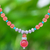 Carnelian and howlite beaded necklace, 'Apricot Love' - Carnelian and Howlite Beaded Necklace (image 2) thumbail