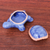 Ceramic decorative box, 'Blue Turtle' - Handmade Celadon Ceramic Turtle Decorative Box (image 2d) thumbail
