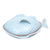 Celadon ceramic lidded bowl, 'Fish Dish in Aqua' - Aqua Celadon Ceramic Fish-Shaped Lidded Bowl